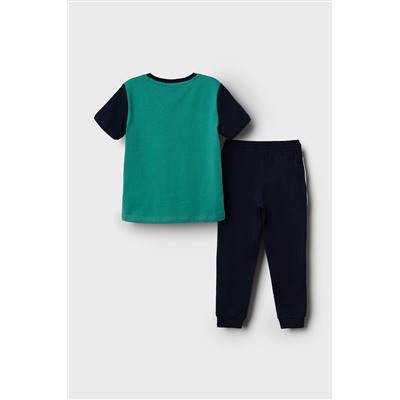 Комплект трикотажный для мальчиков: фуфайка (футболка), брюки PLAYTODAY, 1239597