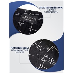 1224-02 Трусы боксеры для мужчин (BAYKAR)
