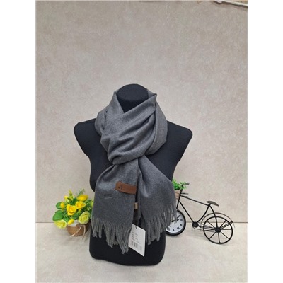 Мягкий палантин из кашемира, цвет графит