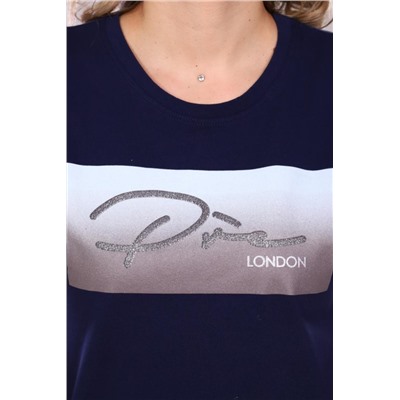 Футболка женская Ф 523 (Черный)