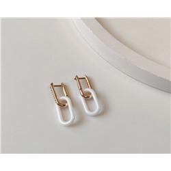 Серьги с керамикой