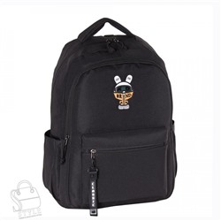 Рюкзак мужской текстильный 1866PM black Sikale/30