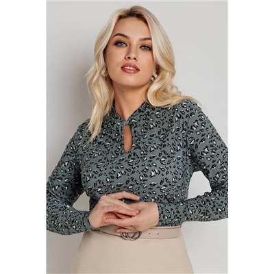 Блузка женская  1993/102/Бирюзовый