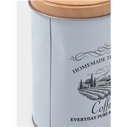 УЦЕНКА Банка для сыпучих продуктов «Дом и поле» 12×7.5×7.5 см кофе