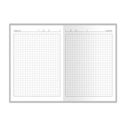 Престиж-блокнот А6  80л клетка "ФЛОРА/FLORA.ИРИСЫ" 3-80-005/46 Альт