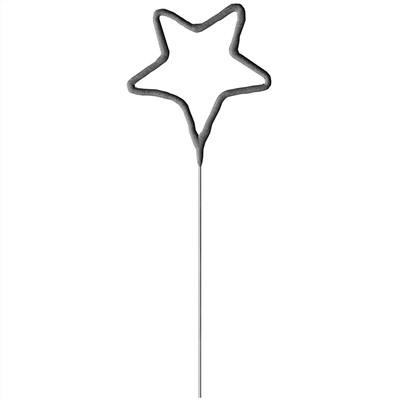 Бенгальские свечи фигурные ТР161 "Звездочка"