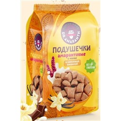 Подушечки амарантовые какао и ваниль Dr. Amaranth пак 100г ЭКОПРОДУКТЫ, 1183443