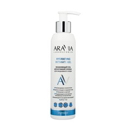 406515 ARAVIA Laboratories Laboratories Увлажняющий гель для интимной гигиены для ежедневного ухода Hydrating Intimate Gel, 200 мл/6