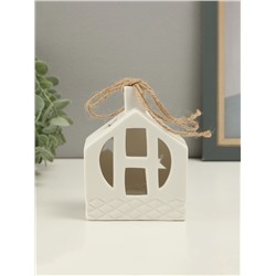 Фигурка светящаяся TAKE IT EASY «Домик», керамика, 8.5×8.5×11 см