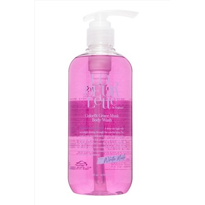 LODEURLETTE Парфюмированный гель для душа с ароматом белого мускуса / In England Colorfit Body Wash Grace Musk, 500 мл KRISTALLER, 1110747