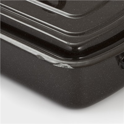 УЦЕНКА Противень, 3 л, коричневый рябчик