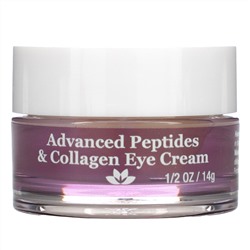 Derma E, улучшенный крем для глаз с пептидами и коллагеном, 14 г (1/2 унции)