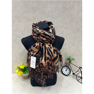 Мягкий палантин из кашемира мультицвет