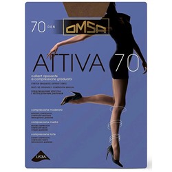 Колготки Omsa Attiva 70 den (sierra, 2)
