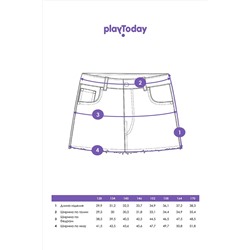 Юбка PLAYTODAY, 1121455