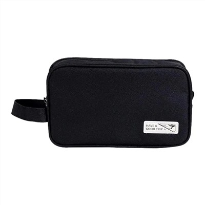 Kristaller Косметичка дорожная мужская Travel Have a good trip, чёрный 25109