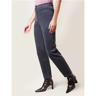 Брюки из эластичного микро-вельвета