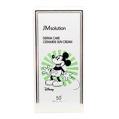 JMsolution Солнцезащитный крем с церамидами / Derma Care Ceramide Sun Cream SPF50+/PA++++ Disney Mickey, 50 мл 24564
