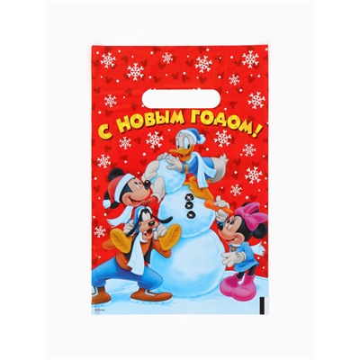 Набор пакетов полиэтиленовых 15 шт., «Новый год», 20×30 см