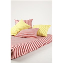 Простыня на резинке Urban Family Малиновый полоса НАТАЛИ, 876470