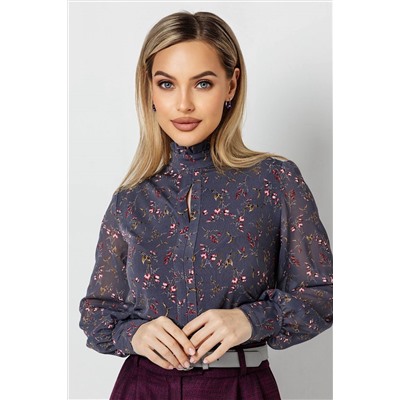 Блузка женская  3071/09/Антрацитовый