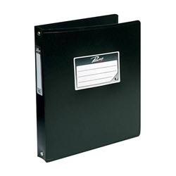 Папка пластиковая А5 4 кольца "РЕГИСТР" 700мкм ассорти A5254/ASS inФОРМАТ