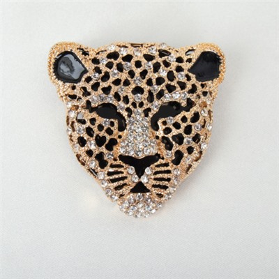 Брошь Леопард / 2843-1 /уп 12/