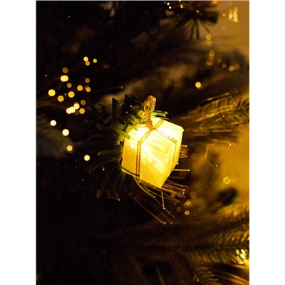 Ёлка светодиодная «Пушистая» 150 см, диаметр нижнего яруса 85 см, 137 веток, 8 режимов, свечение тёплое белое