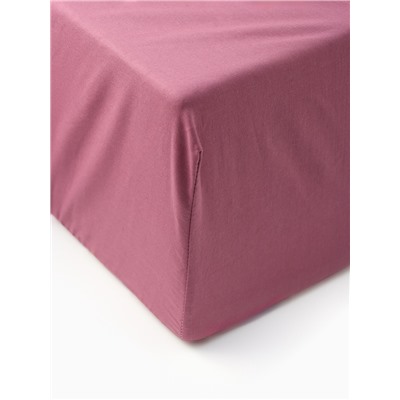 Простыня на резинке 1.5-спальная «Атра. Клюква в сахаре», 140×200+20, бязь