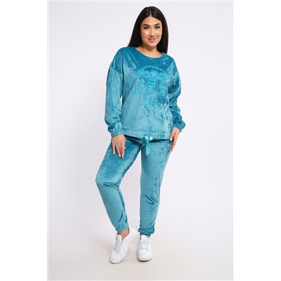 Костюм с брюками велюровый 635П НАТАЛИ, 1225348