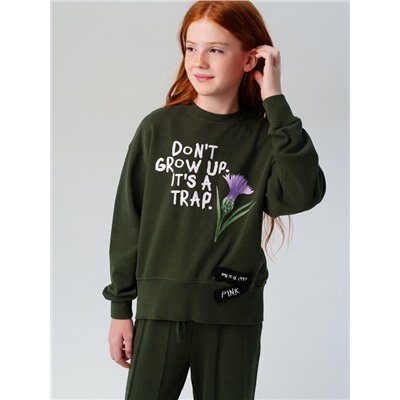 Толстовка трикотажная для девочек