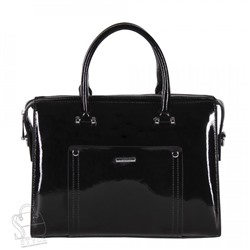 Сумка женская кожаная 9221-1 black Velina Fabbiano-Safenta