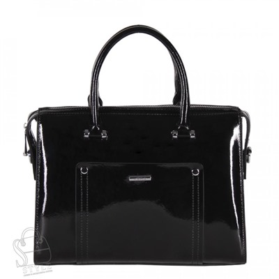 Сумка женская кожаная 9221-1 black Velina Fabbiano-Safenta