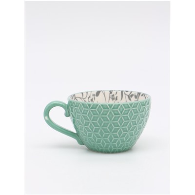 Кружка керамическая «Листья», 290 мл