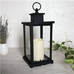 Светильник фонарь настольный 33 см черный / YR1101B /уп 24/ПРОМО АКЦИЯ