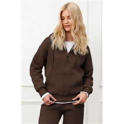 Женский костюм из футера с начесом Happyfox