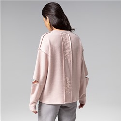 Лонгслив с объемным декором, Образ решает