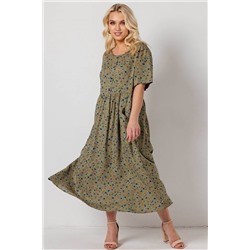 Платье  5994/45/Оливковый