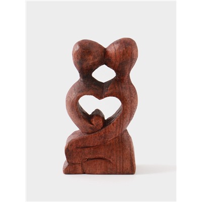 Сувенир «Парочка», 10×5×2 см, дерево