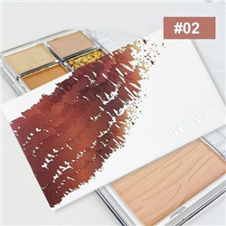 Палетка для скульптурирования лица 12х6х1,5  см