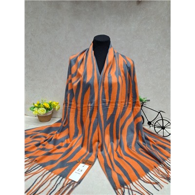 Мягкий палантин из кашемира мультицвет