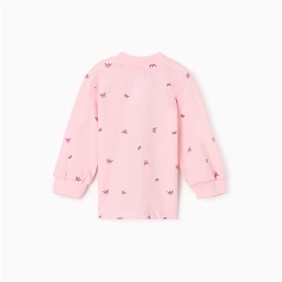 Кофточка детская MINAKU, рост 62-68 см, розовая