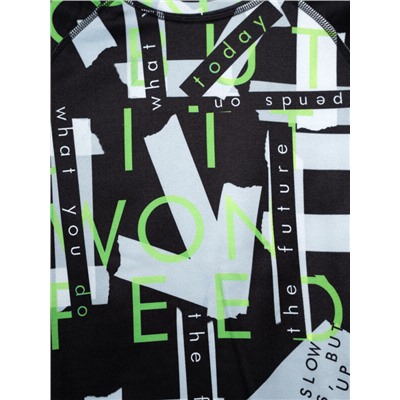 Термокомплект трикот. для мальчиков: фуфайка (футболка) с длин. рук, брюки