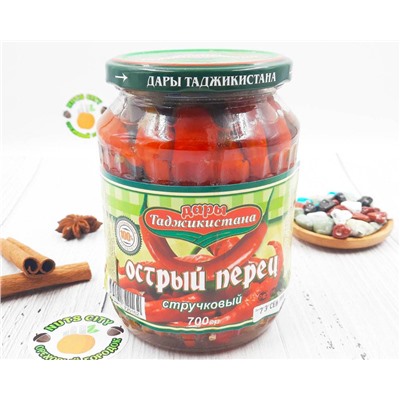 Перец маринованный стручковый 500мл