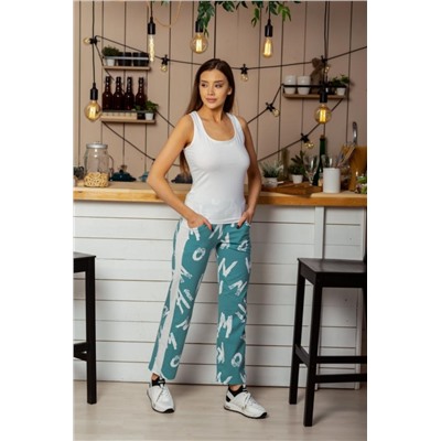 Брюки 8239 (Зеленый)