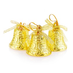 Набор новогодних украшений "Праздник" (16шт*2,5см) в пакете