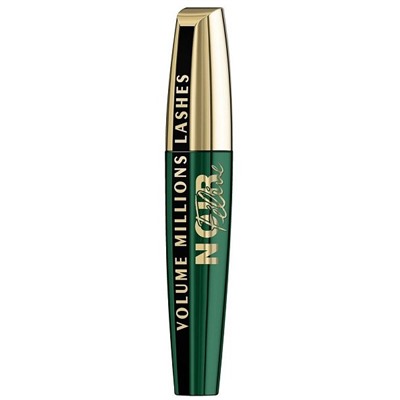 Тушь для ресниц L'oreal "Объем миллиона ресниц Feline Взгляд кошки", объем,разделение,экстрачерная, 9,5 мл.