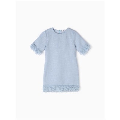 Платье нарядное для девочки MINAKU: PartyDress, рост 104-110 см, голубое