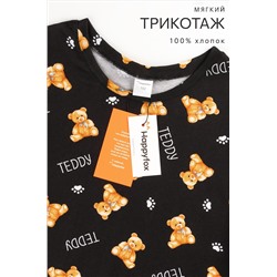 Туника оверсайз для девочки Happyfox