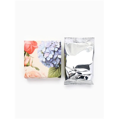 Подарочный набор «Цветочный», чай, кофе молотый, сладости